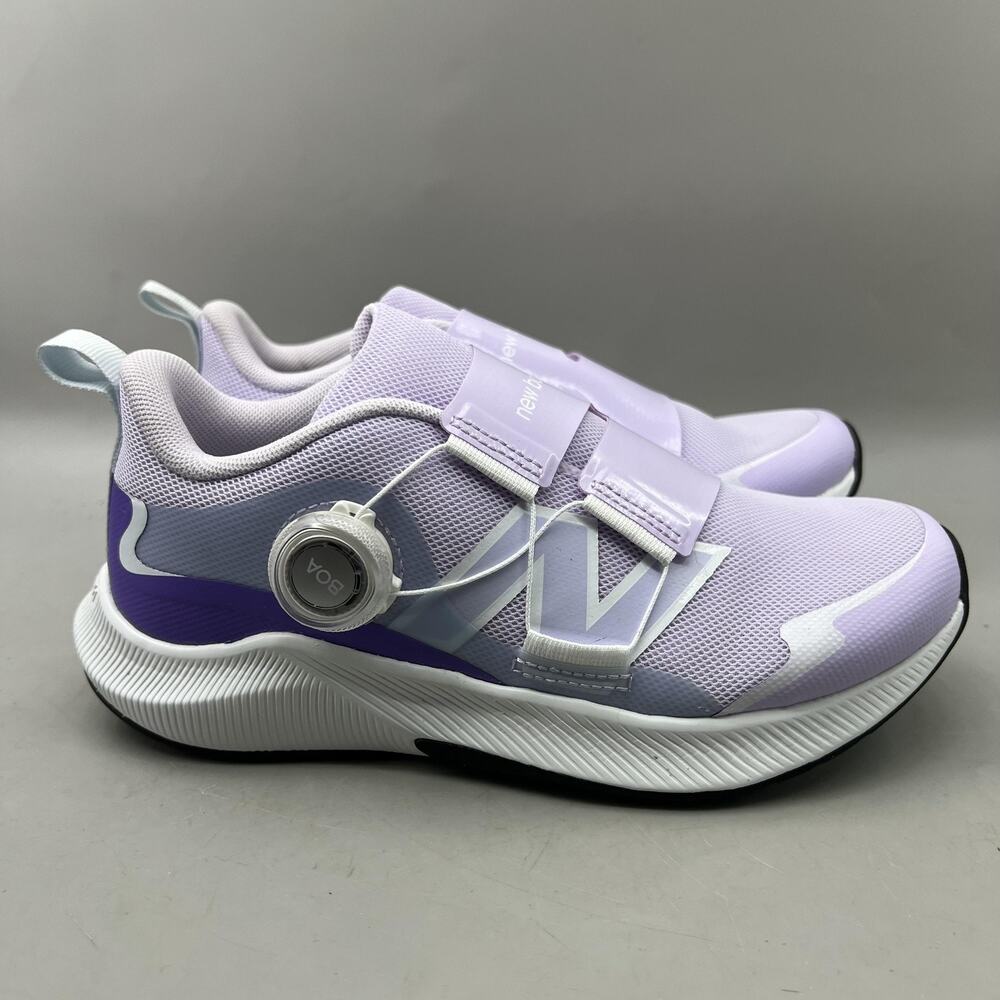New Balance Dynasoft Reveal 4 BOA Shoes Kids Size 4 Purple Comfort Low Sneakers